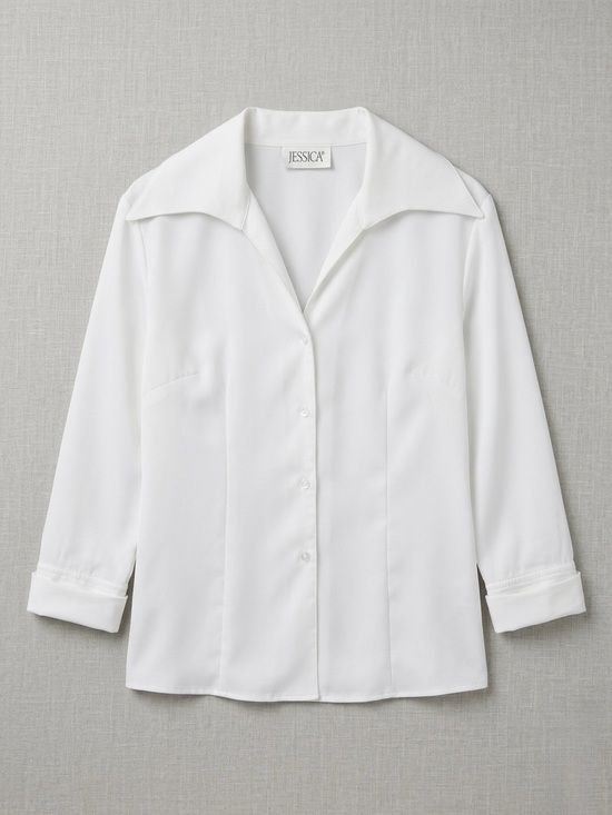 Jessica Tops - Jessica Classic White Blouse